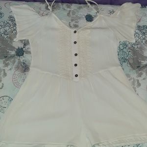 Xhilaration Medium one piece tan short pants